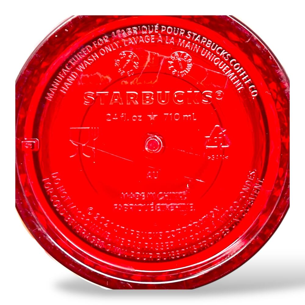 Starbucks 24 oz Red Jeweled Tumbler – 2021 Holiday Edition - Picture 3 of 5